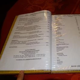 Pivohalle Sörvendéglő, Budapest - Étlap/itallap