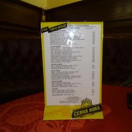 Pivohalle Sörvendéglő, Budapest - Étlap/itallap