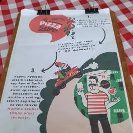A Pizza Sztori, Balatonmáriafürdő - Étlap/itallap