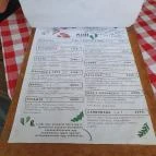 A Pizza Sztori Balatonmáriafürdő - Étlap/itallap