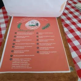 A Pizza Sztori, Balatonmáriafürdő - Étlap/itallap