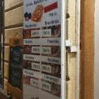 PizzaRicca - Klauzál tér Budapest - Étlap/itallap