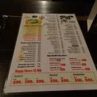 Pointer Pub - Margit körút Budapest - Étlap/itallap