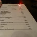 Polo Pub Budapest - Étlap/itallap