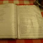 Pozsonyi Kisvendéglő Budapest - Étlap/itallap