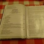 Pozsonyi Kisvendéglő Budapest - Étlap/itallap