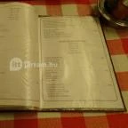 Pozsonyi Kisvendéglő Budapest - Étlap/itallap