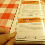 Pozsonyi Kisvendéglő Budapest - Étlap/itallap