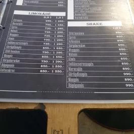 Prestige Café & Bar, Székesfehérvár - Étlap/itallap