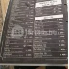 Prestige Café & Bar Székesfehérvár - Étlap/itallap