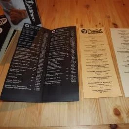 Prosit Bistro & Bar, Budapest - Étlap/itallap