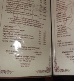 Provolone Vendéglő és Terasz