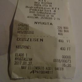 Pufi Trió Finompékáru Székesfehérvár - Egyéb