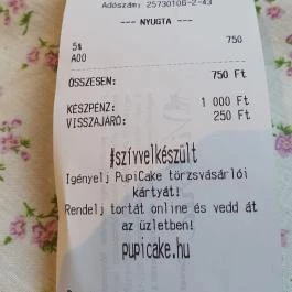 PupiCake & Sandwich, Budapest - Egyéb