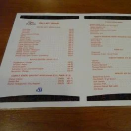 Retro Puskin Kávéház, Budapest - Étlap/itallap