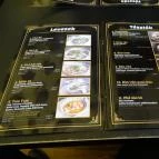 Quán Nón Vietnámi Étterem - Erzsébet tér Budapest - Étlap/itallap