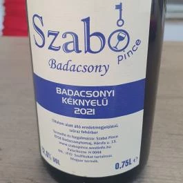 Raklap Bor-Bár Badacsony - Egyéb