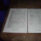 Raklap Bár Burger Budapest - Étlap/itallap