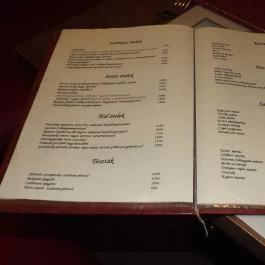 Rákóczi Huszonhét Pizzéria & Kisvendéglő, Szerencs - Étlap/itallap