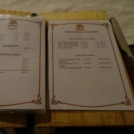 Régi Posta Étterem Debrecen - Étlap/itallap