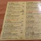 Rim Thanonh Thai Food Budapest - Étlap/itallap