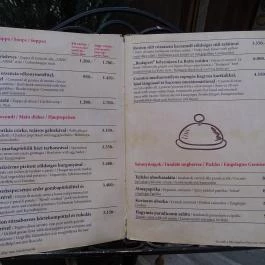 Ristorante La Botte, Budapest - Étlap/itallap