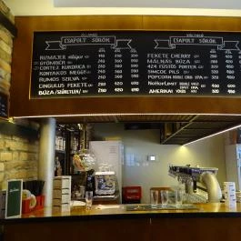 Rizmajer Sörház, Budapest - Étlap/itallap