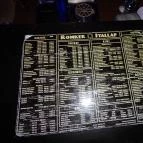 Romker Debrecen - Étlap/itallap