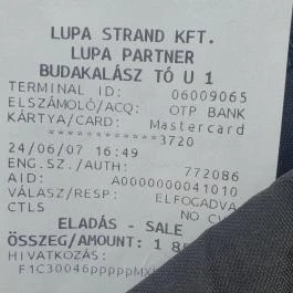 Rosé LosTiki Bar, Budakalász - Egyéb