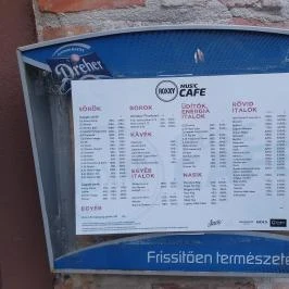 Roxxy Music Café Tatabánya - Étlap/itallap