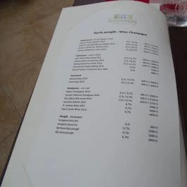 Rozmaring Étterem & Bisztró Kecskemét - Étlap/itallap