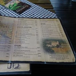 Rozmaring Kiskert Vendéglő és Pizzéria Siófok - Étlap/itallap