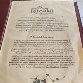 Rózsakő Borpince Étterem Badacsony - Egyéb