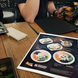 Sakura Ramen - Király utca Budapest - Étlap/itallap