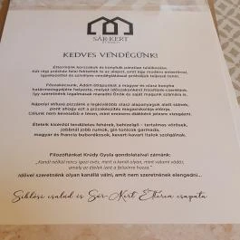 Sár-Kert Étterem Paks - Egyéb