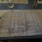 Sárga Borház Vendéglő Mezőzombor - Étlap/itallap