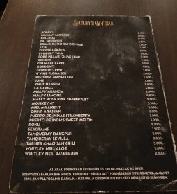 Shelby's Gin Bar