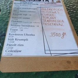 Sörapu falodája - Glamp Inn , Kapolcs - Étlap/itallap