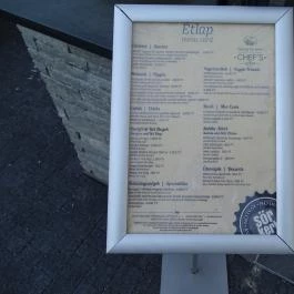 Sörkert (Avalon Park), Miskolctapolca - Étlap/itallap