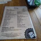 Sörkert (Avalon Park) Miskolctapolca - Étlap/itallap