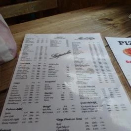 Sörpatika - Örs Vezér tere Budapest - Étlap/itallap