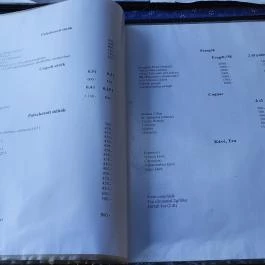 Sóstó Csárda, Kiskunhalas - Étlap/itallap