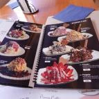 Spaghetti Ice Cukrászda & Pizzéria Budapest - Étlap/itallap