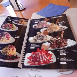 Spaghetti Ice Cukrászda & Pizzéria, Budapest - Étlap/itallap