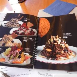 Spaghetti Ice Cukrászda & Pizzéria, Budapest - Étlap/itallap