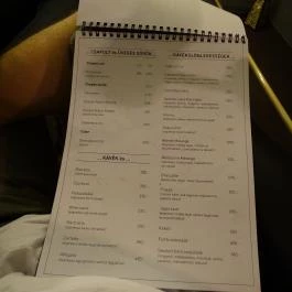 Stamp Bar & Snack, Miskolc - Étlap/itallap