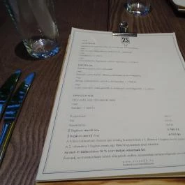 Stand25 Bisztró - Belvárosi Piac, Budapest - Étlap/itallap