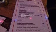 Standard Bistro & Bar Budapest - Étlap/itallap