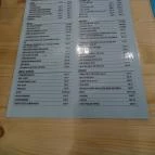 Stég - Halsütöde - Gozsdu Udvar Budapest - Étlap/itallap