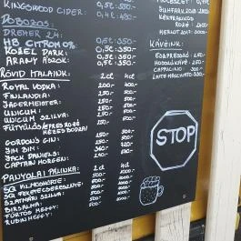 Stop Söröző, Csopak - Étlap/itallap